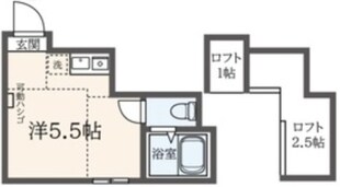 山手駅 徒歩5分 1階の物件間取画像